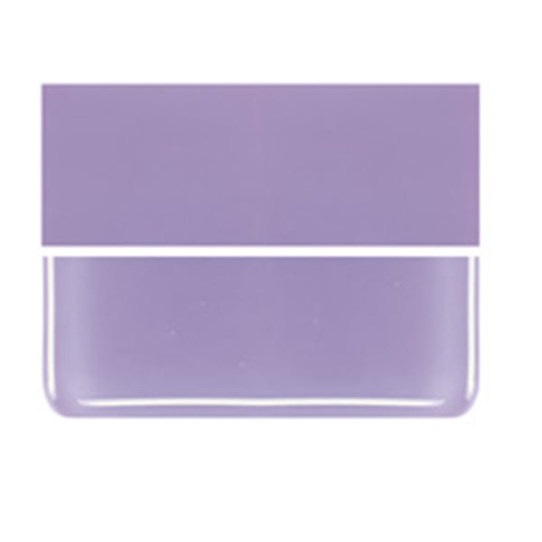 Bullseye Neo Lavender - Opalescent - 2mm - Thin Rolled - Plaque Fusing