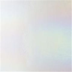 Bullseye Clear - Transparent - Rainbow Irid - 2mm - Plaque Fusing