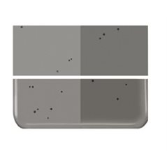 Bullseye Charcoal Gray - Transparent - 3mm - Fusible Glass Sheets