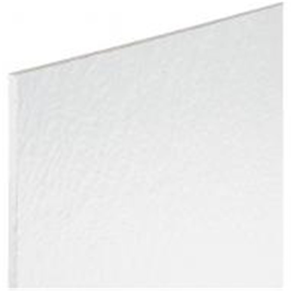 Bullseye Crystal Clear - 3mm - Double Rolled - Fusible Glass Sheets