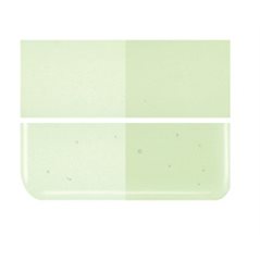 Bullseye Pale Green - Transparent - 3mm - Fusing Glas Tafeln