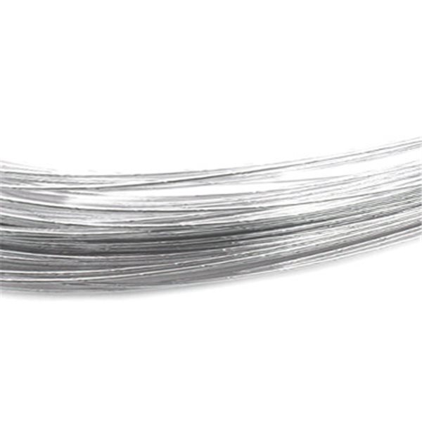 Copper Wire (Silver Plated) - 1.0mm - ca.4.5m
