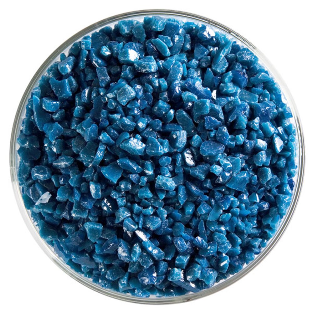 Bullseye Frit - Steel Blue - Gros - 2.25kg - Opalescent