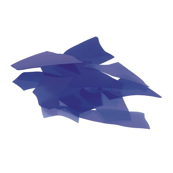 Bullseye Confetti - Cobalt Blue - 50g - Opalescent