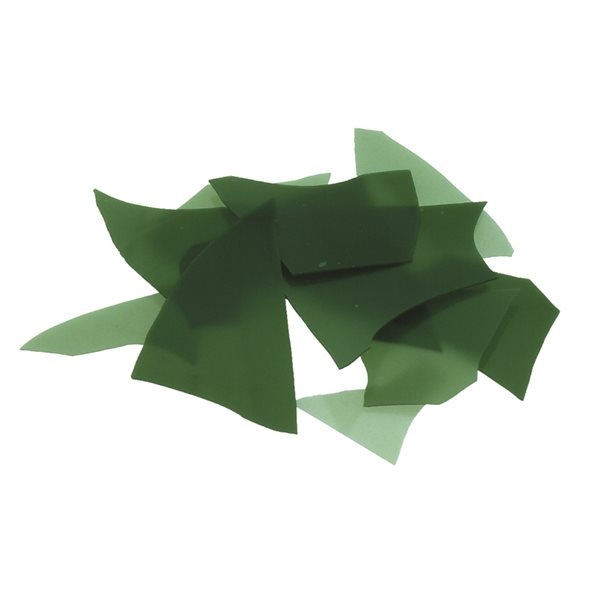 Bullseye Confetti - Mineral Green - 50g - Opaleszent