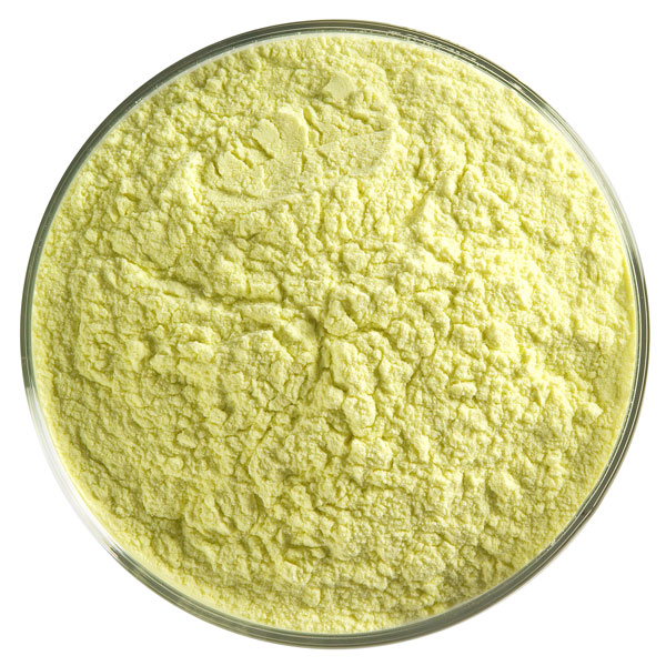 Bullseye Frit - Canary Yellow - Poudre - 450g - Opalescent