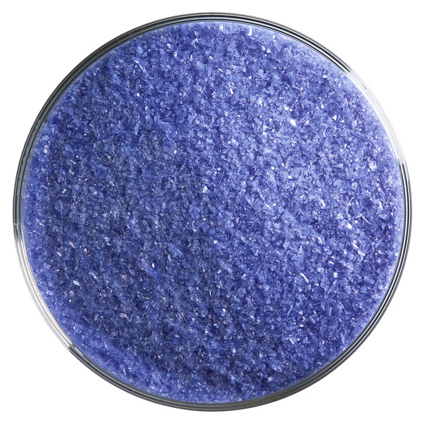 Bullseye Frit - Cobalt Blue - Fein - 450g - Opaleszent