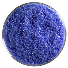 Bullseye Frit - Cobalt Blue - Mittel - 450g - Opaleszent