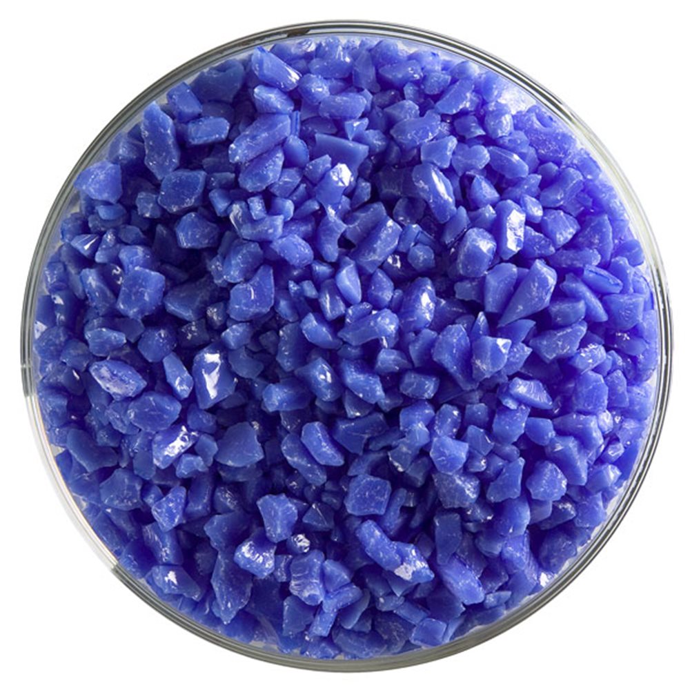 Bullseye Frit - Cobalt Blue - Gros - 450g - Opalescent