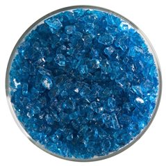 Bullseye Frit - Turquoise Blue - Coarse - 450g - Transparent