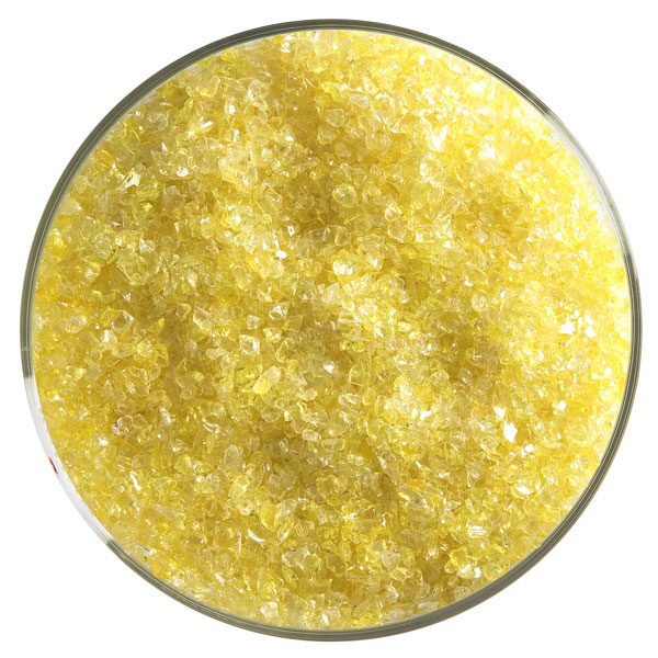 Bullseye Frit - Yellow - Moyen - 450g - Transparent