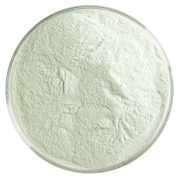 Bullseye Frit - Light Green - Poudre - 450g - Transparent