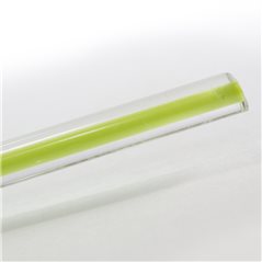 Effetre Murano Stange - Filigrana Verde Pisello - 5-6mm