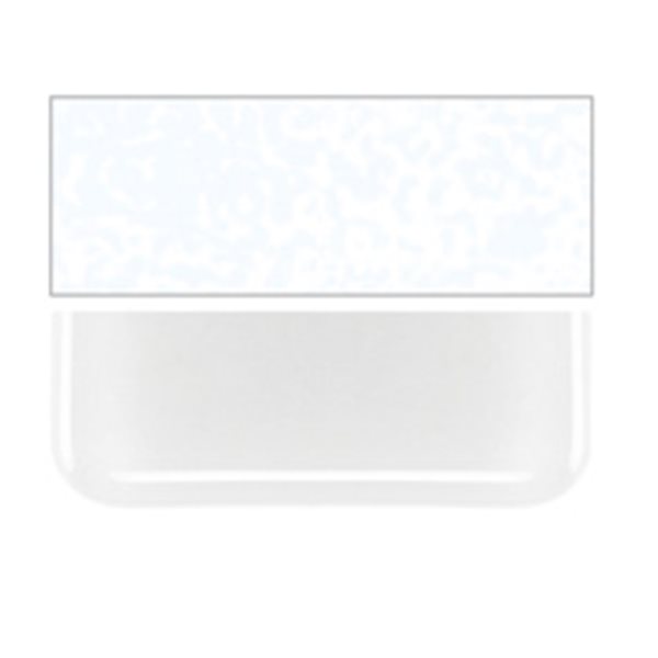 Bullseye Translucent White - Opalescent - 3mm - Fusible Glass Sheets