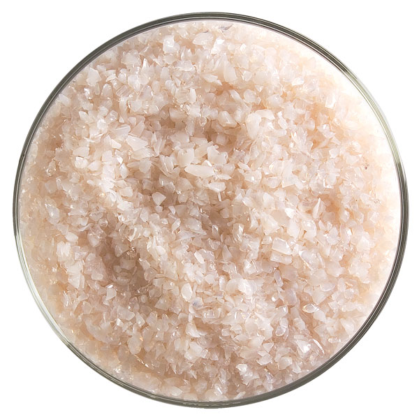 Bullseye Frit - Light Peach Cream - Medium - 450g - Opalescent