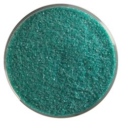 Bullseye Frit - Teal Green - Fine - 450g - Opalescent