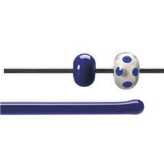 Bullseye Rods - Deep Cobalt Blue - 4-6mm - Opalescent