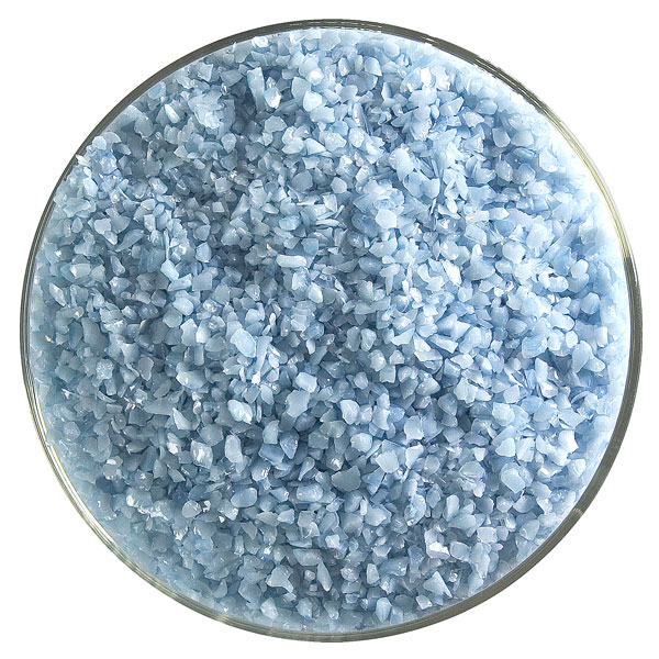 Bullseye Frit - Powder Blue - Moyen - 450g - Opalescent