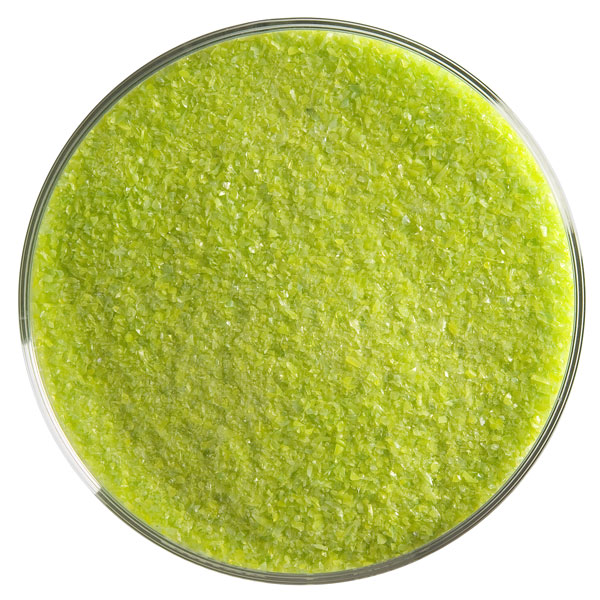 Bullseye Frit - Spring Green - Fein - 450g - Opaleszent