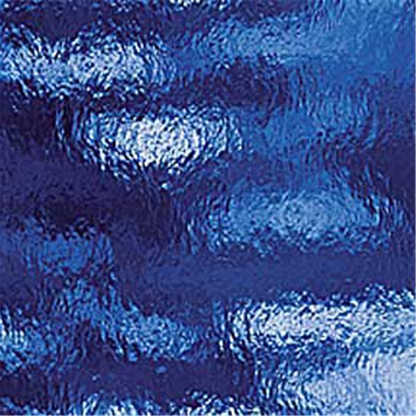 Spectrum Medium Blue - Rough Rolled - 3mm - Non-Fusible Glass Sheets