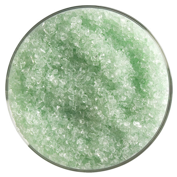 Bullseye Frit - Grass Green Tint - Mittel - 2.25kg - Transparent