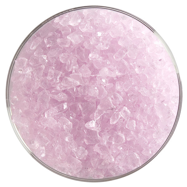 Bullseye Frit - Erbium Pink Tint - Gros - 450g - Transparent