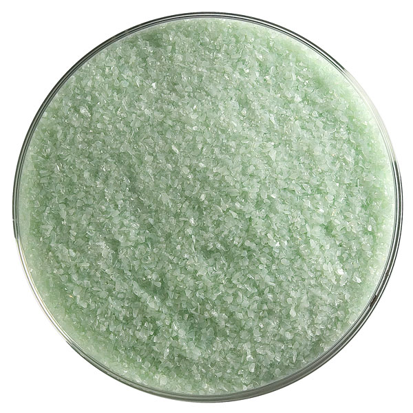 Bullseye Frit - Mint Green - Fein - 450g - Opaleszent