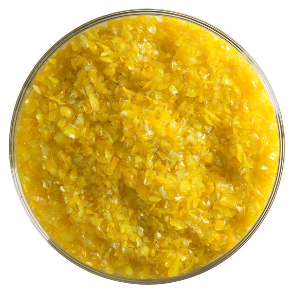 Bullseye Frit - Marigold Yellow - Moyen - 450g - Opalescent