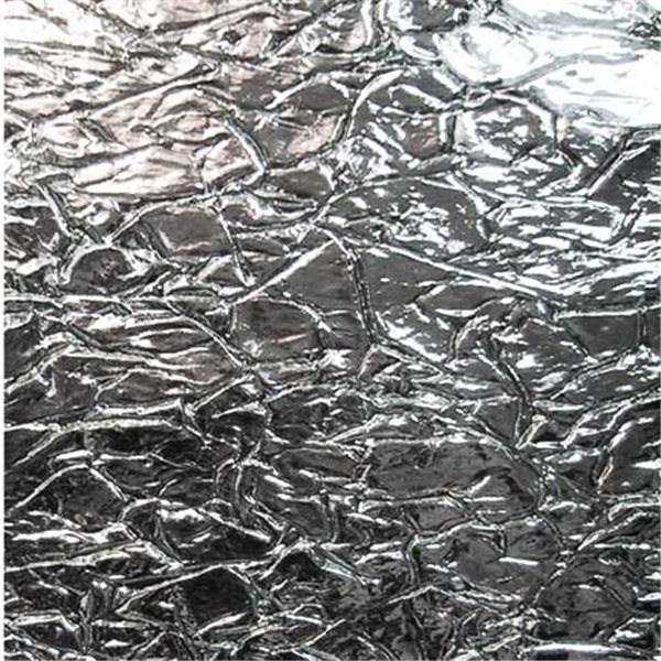 Spectrum Clear Quarter-Reed Silver Coat - 3mm - Non-Fusible Glass Sheets