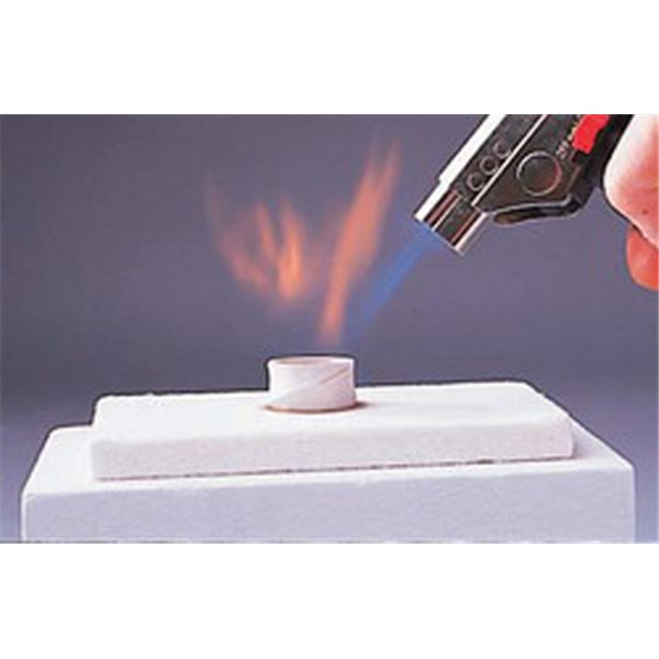 Flameproof Worksurface for Gas Torch