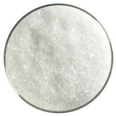 Bullseye Frit - Translucent Whitemedium - 2.25kg - Opaleszent
