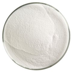Bullseye Frit - Translucent White - Mehl - 450g - Opaleszent