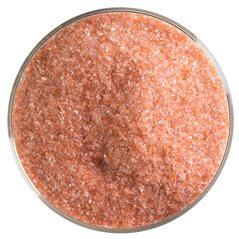 Bullseye Frit - Sunset Coral - Fein - 450g - Transparent
