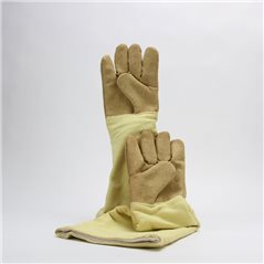 Hi-Temp 5-Finger-Gloves - PBI - 1000°C - 60cm