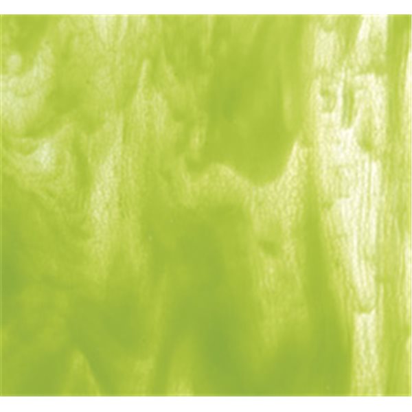 Bullseye Clear - Spring Green Opal 2 Color Mix - 3mm - Fusing Glas Tafeln