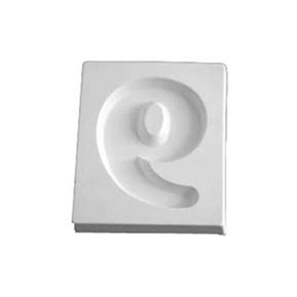 Number 9 - 12.3x10.3x1.9cm - Ouverture: 9.6x7.5cm - Moule pour Fusing