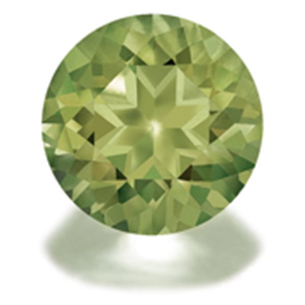 Cubic Zirconia - Peridot - Round - 3mm - 10pcs