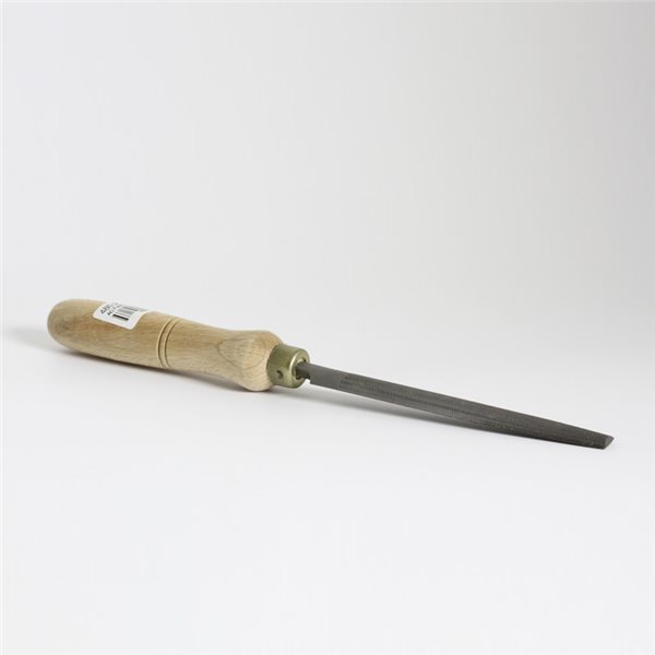 Half Round File with Wooden Handle
