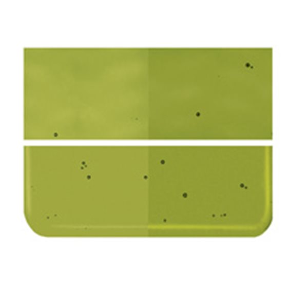 Bullseye Pine Green - Transparent - 3mm - Plaque Fusing