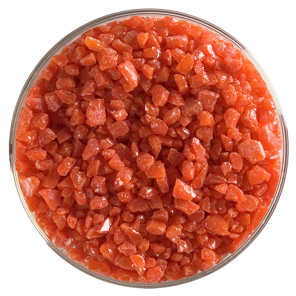 Bullseye Frit - Tomato Red - Gros - 450g - Opalescent