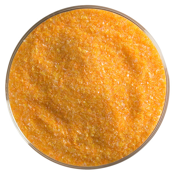 Bullseye Frit - Tangerine Orange - Fein - 450g - Opaleszent