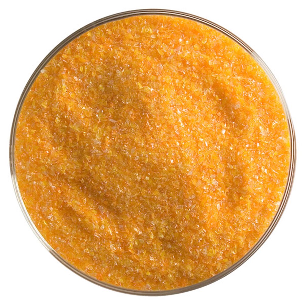 Bullseye Frit - Tangerine Orange - Fein - 450g - Opaleszent