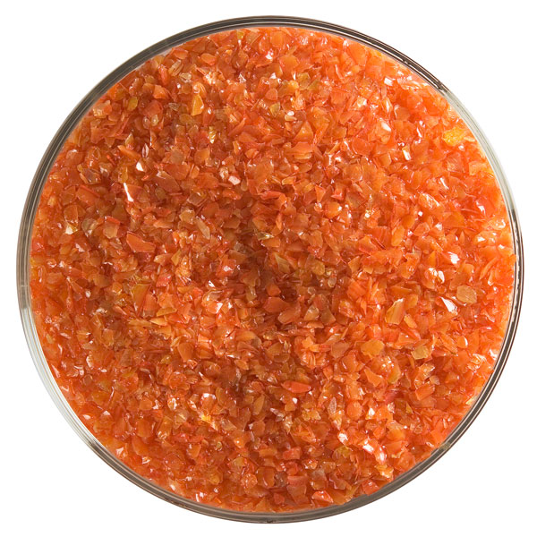 Bullseye Frit - Pimento Red - Mittel - 450g - Opaleszent
