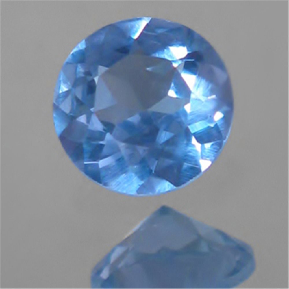 Spinelle Synthétique - Aquamarine - Rond - 2.5mm - 10pcs