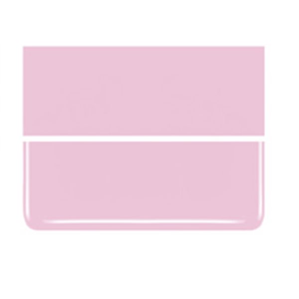 Bullseye Petal Pink - Opaleszent - 2mm - Thin Rolled - Fusing Glas Tafeln