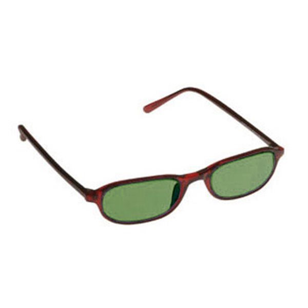 Green Shade Glasses No. 3 - Downtown Burgundy