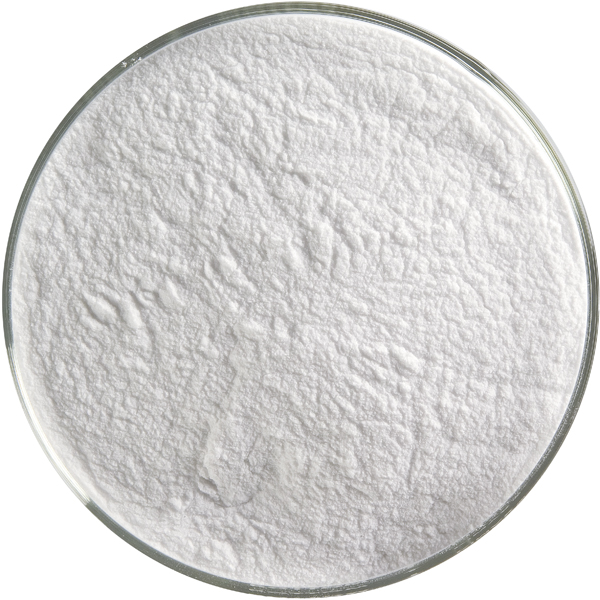 Bullseye Frit - Opaque White - Mehl - 450g - Opaleszent