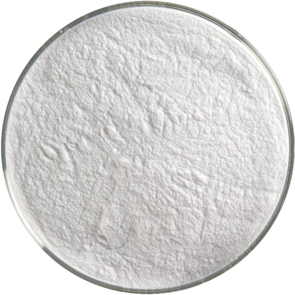 Bullseye Frit - Opaque White - Powder - 450g - Opalescent