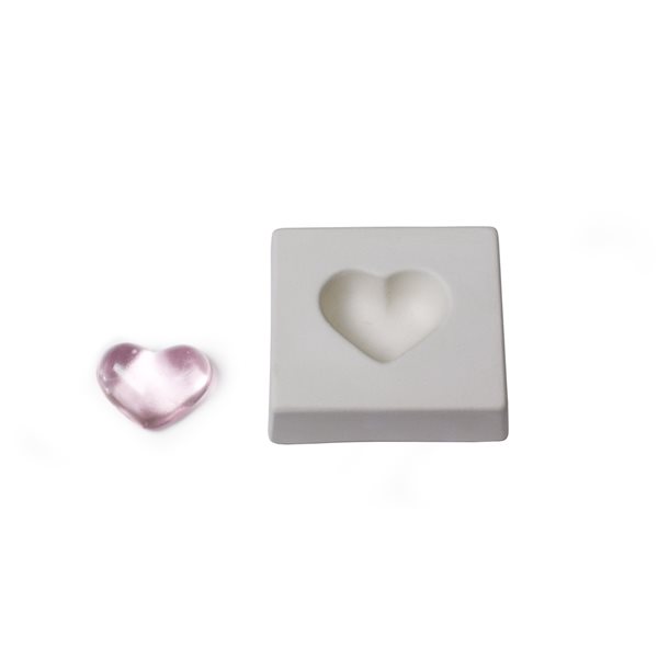 Heart - 7.6x8.2x2.3cm - Casting Mould