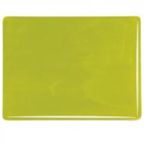 Bullseye Citronelle - Opalescent - 3mm - Fusible Glass Sheets